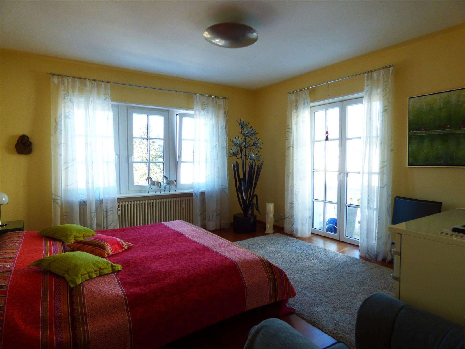 Exklusive Maisonette-Wohnung mit Traumblick in bevorzugter Lage — Schlafzimmer