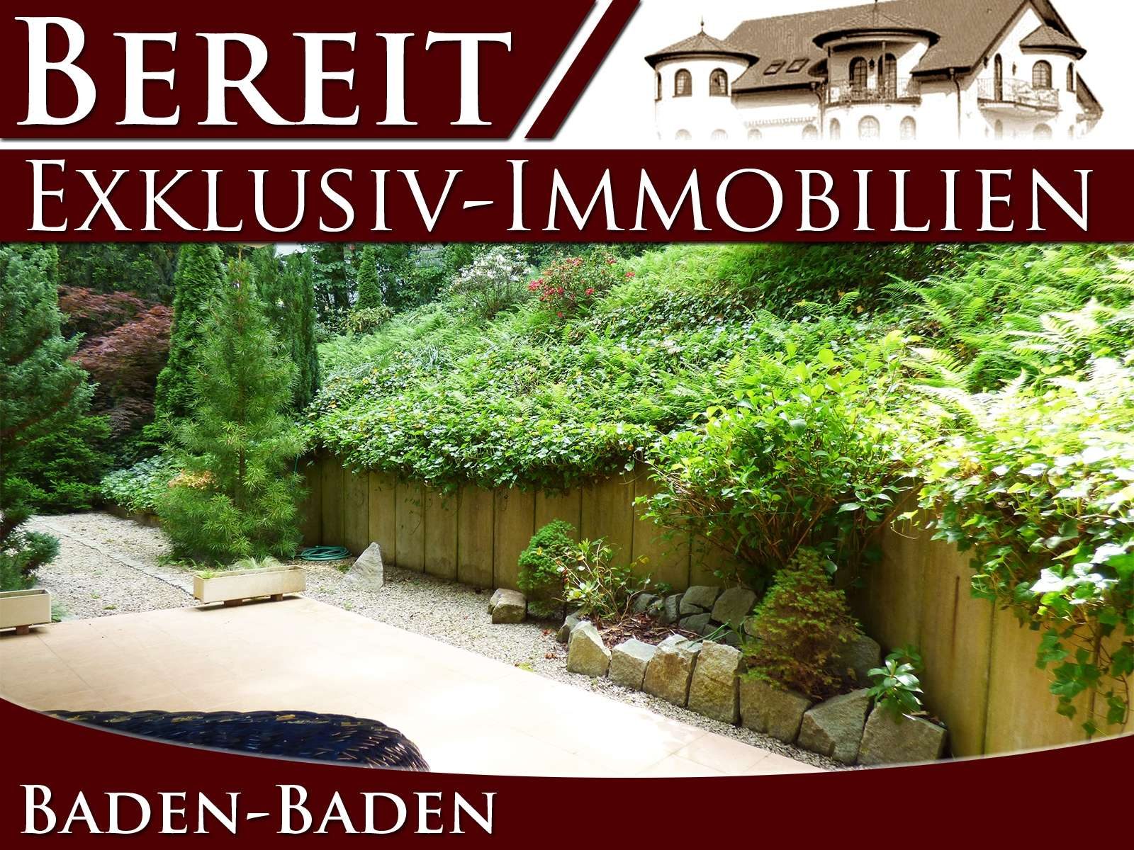 Neuwertige Eigentumswohnung mit Garten und TG — Terrasse