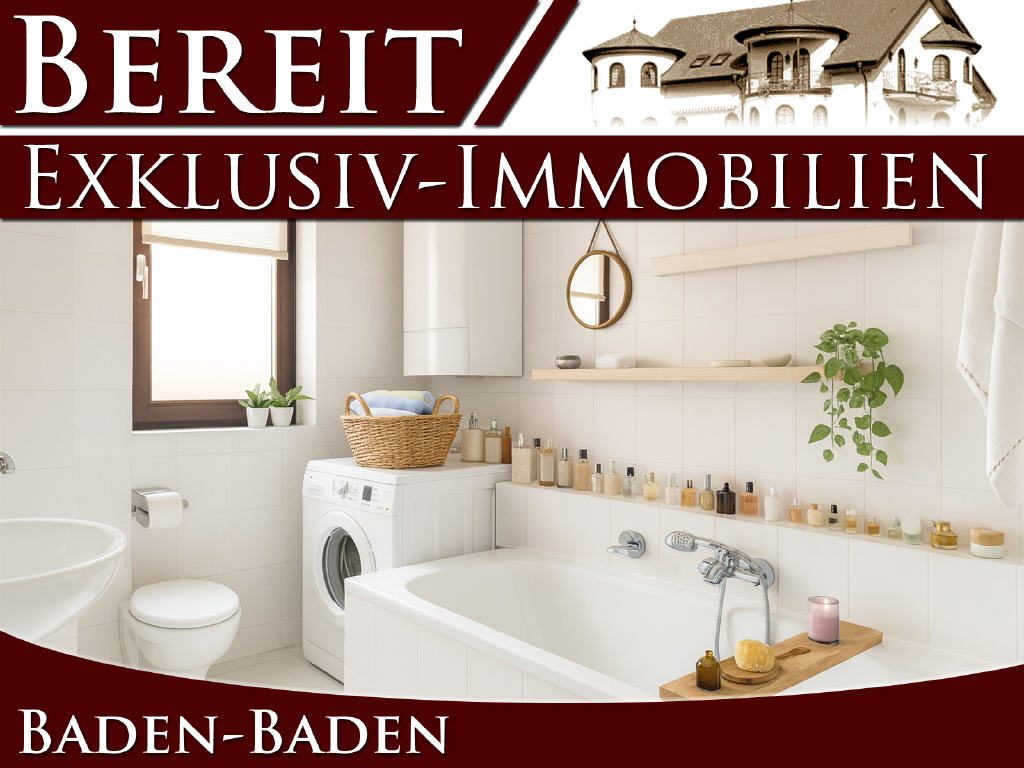 Vermietete Eigentumswohnung mit Loggia und TG-Stellplatz — Badezimmer