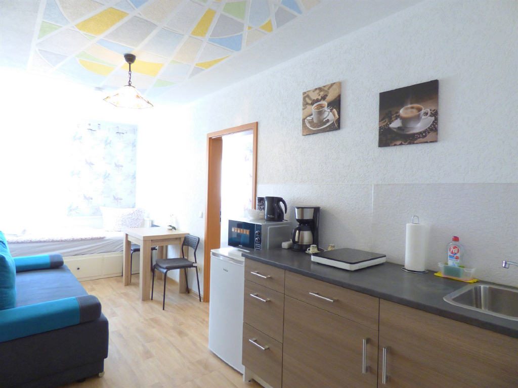 Sehr gepflegtes Wohn-/ und Geschäftshaus im Zentrum von Baden-Baden — Apartment-II-Essbereich