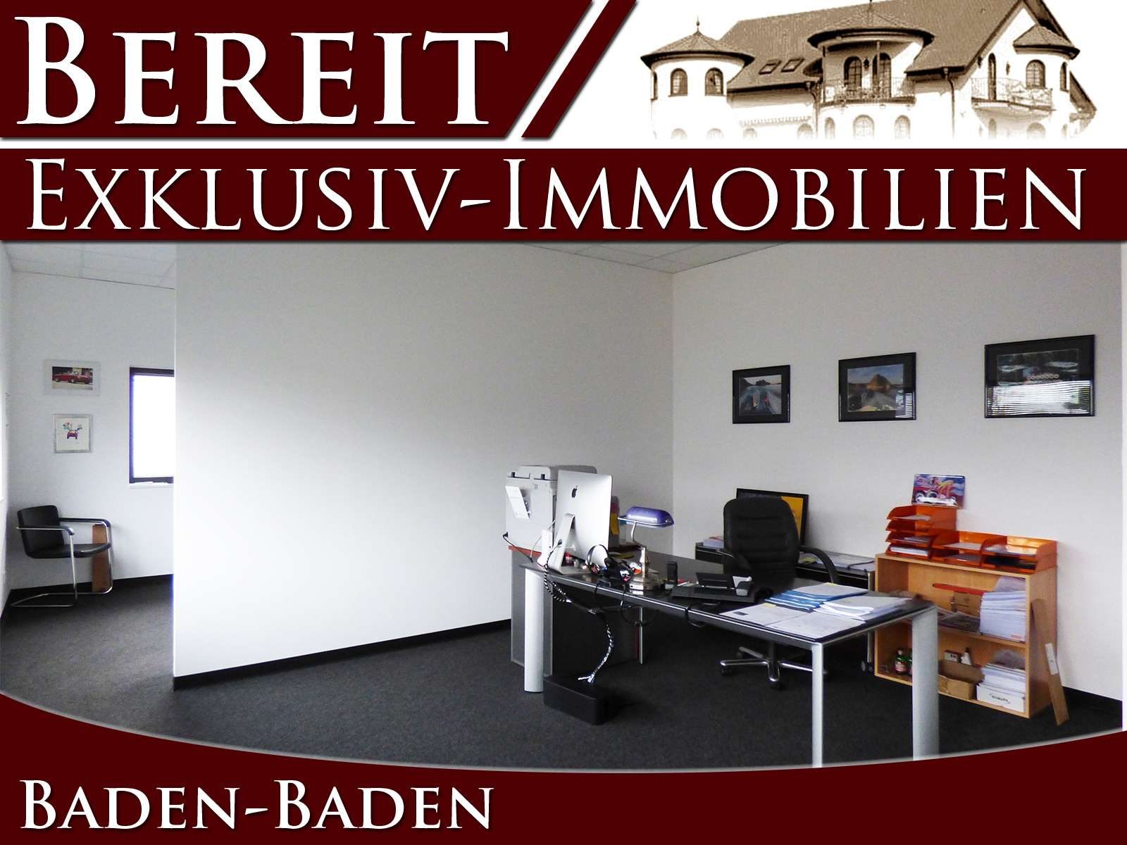 Neuwertiges Bürogebäude mit Halle — Büro