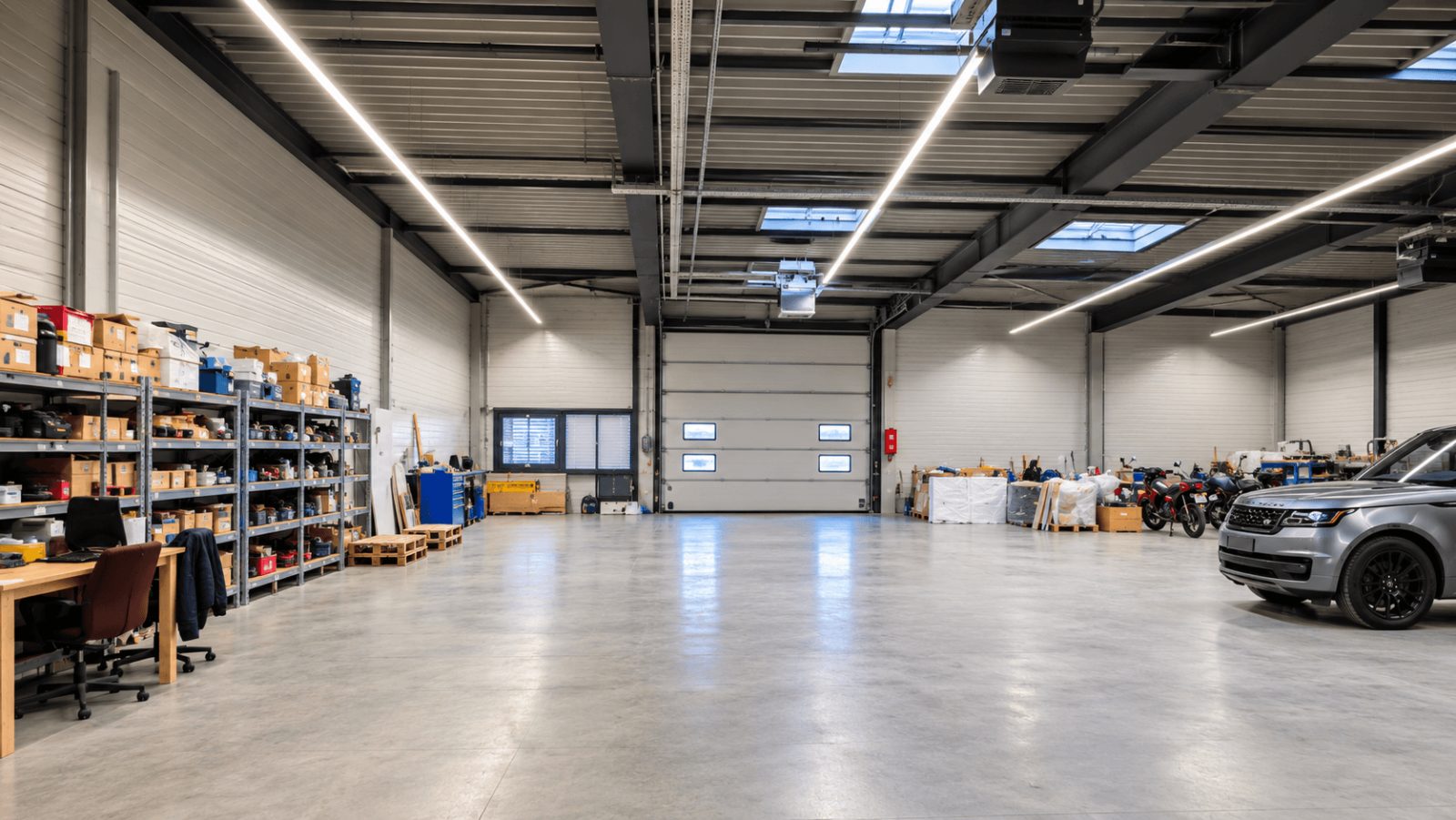 Modernes Bürogebäude mit Gewerbehalle – hochwertige Ausstattung & flexible Nutzung“ — Großzügige Halle